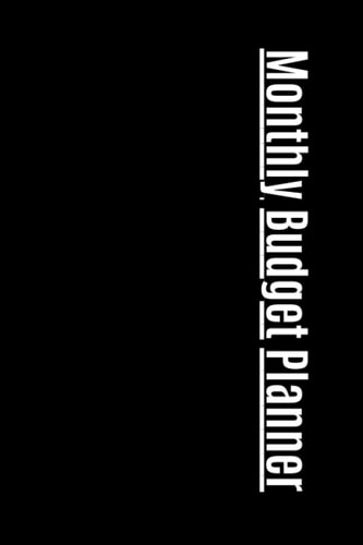 Monthly Budget Planner: Budget Planner