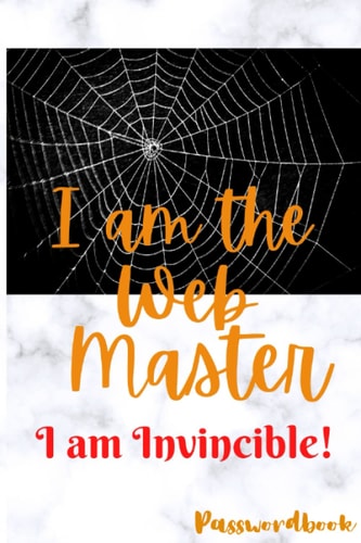 Webmaster Password Book: Passwords and Pins