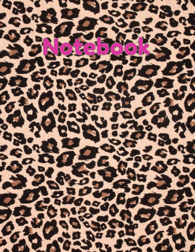 Notebook: Leopard Print