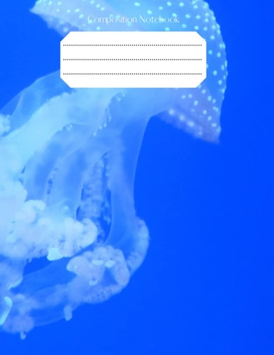 Composition Notebook: Jellyfish book 100 pages