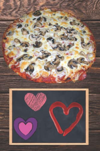 Pizza Notizbuch: Pizza Tagebuch, lustiges Essen, Nationalfeiertag, Party Geschenk für Freunde, Frau oder Mann. Perfekte Geschenke Journal für Männer, ... regiert, Linien Seiten (German Edition)