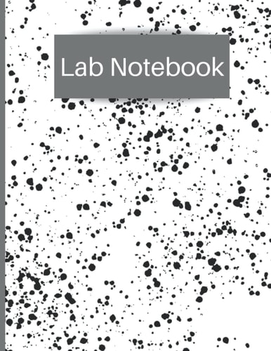 Lab Notebook: Experiment Research Notebook for Graduate Students|105 Pages|Graph paper notebook |5x5 Quad Ruled | 8.5x11 inches With large simple ... Contents for Scientific Research and School