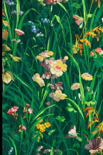 Floral Flowers Green Grass Composition Notebook: Colorful Floral Flowers Notebook | 6 x 9 Paperback 120 Lined Pages | Cute Floral Composition Notebook ... Flower Lovers | For Writing and Journaling