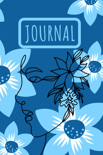 JOURNAL: Watercolor Flower Journal | Notebook | Blank Lined Pages | 6" x 9" | 201 Pages