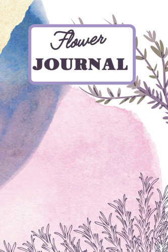JOURNAL: Face & Flowers Journal | Notebook for Women | Blank Lined Pages | 6" x 9" | 201 Pages