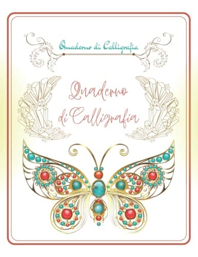 Quaderno di Calligrafia: A4 120 pagine 8.5" x 11" (21.59 x 27.94 cm) Ideale per esercitare la bella calligrafia (Italian Edition)