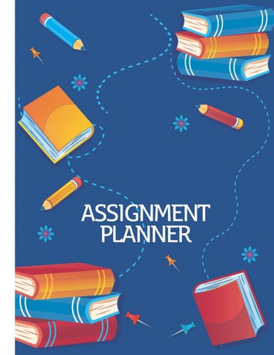 Assignment Planner: Family Therapy Homework Planner, Practice Planners, Daily Study Planner, Assignment Tracker