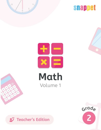Math Volume 1 Teacher's Edition: Grade 2