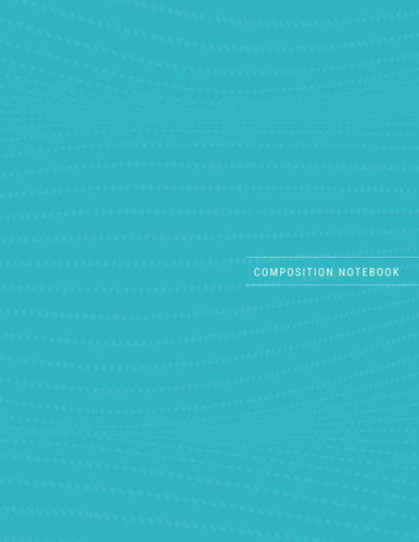 Composition Notebook: With Graph Paper (8.5x11) Quad Ruled 5x5, Grid Paper for Math and Science Students, School, Sketching and Drawing | Blue Texture Glossy Cover