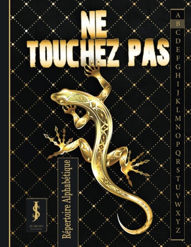 Répertoire Alphabétique: Carnet alphabétique avec des repères pour chaque lettre ne touche pas (French Edition)