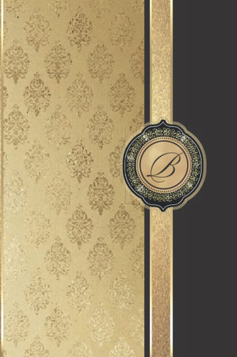 B: Literalbooks- gold notebook -College notebook-Writing daily notes-Note-taking book-Size: 6 x 9 inches (letter size) and contains 100 white pages with dotted lines.