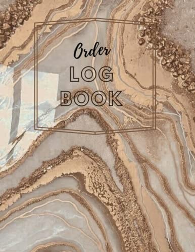 Order log book for a small business: Product purchases and keeping track of orders
