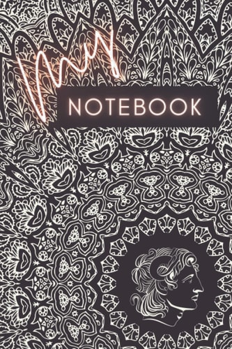 My Notebook: Vector Inspired Black Lined Notebook