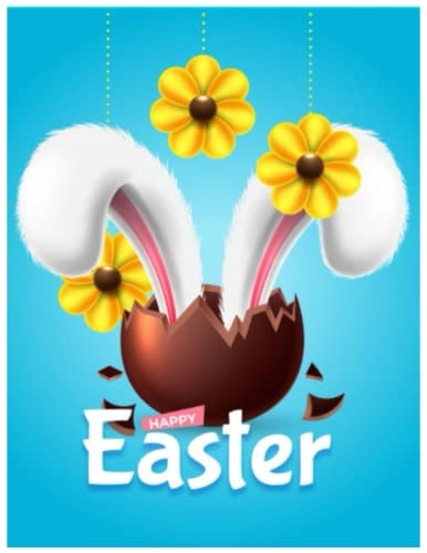 Easter activity book for kids: years 4+