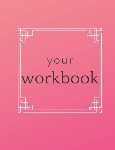 your workbook: Cute Puppy, Wide Ruled
