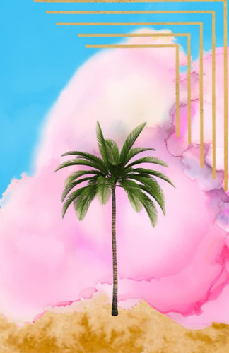 Palms and Gold: Notebook/ Journal