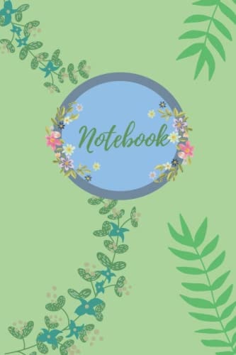 Notebook: A green notebook for nature lovers out their