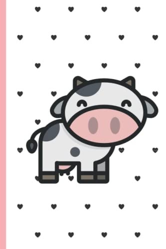 Kawaii Cow: Lined Journal