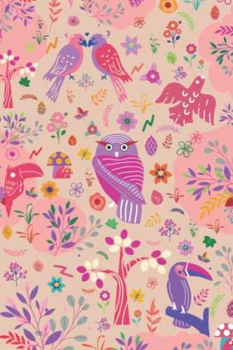 Cuaderno Original Birds: CUADERNO PARA ESCRIBIR, BIRDS NOTEBOOK, CUADERNO DE NOTAS, CUADERNO REGALO, CUADERNO RAYADO (Spanish Edition)