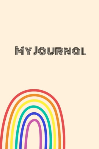 Rainbow Journal: Boho Rainbow Journal Notebook