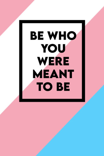 BE WHO YOU WERE MEANT TO BE: Transgender Transition Tracker