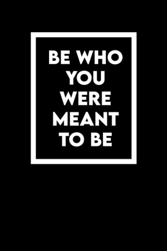 BE WHO YOU WERE MEANT TO BE: Transgender Transition Tracker | Black