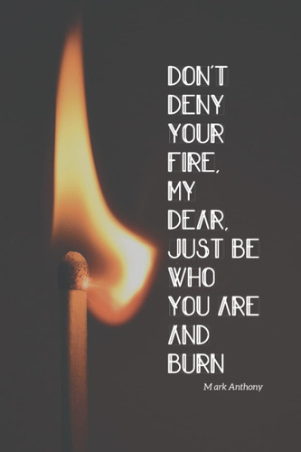 Don't Dim Your Fire journal: 300 page journal - diary