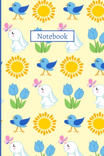 Notebook: Cute Spring Notebook