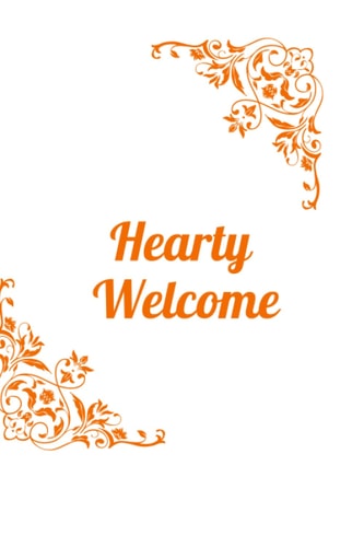 Hearty Welcome
