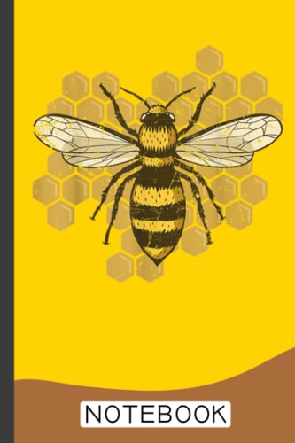 Honey Bee Retro Vintage Beekeeper Notebook: Journal for Bee Lovers | Beekeeping Notes | 120 Lined Pages for Note taking