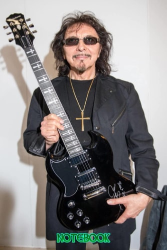 Notebook : Tony Iommi Lined Journal 6 x 9" 100 Pages for Office, Thankgiving Notebook , School Supplies Gift Idea #721
