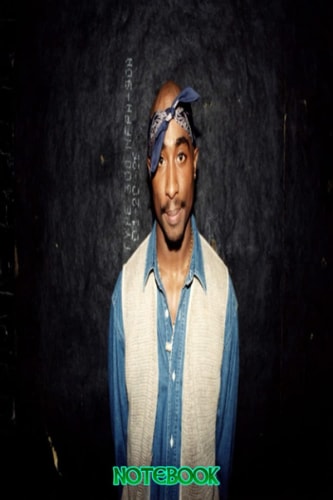 Notebook : TUPAC Lined Journal 6 x 9" 100 Pages for Office, Thankgiving Notebook , School Supplies Gift Idea #752