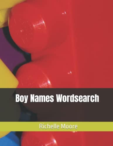 Boy Names Wordsearch