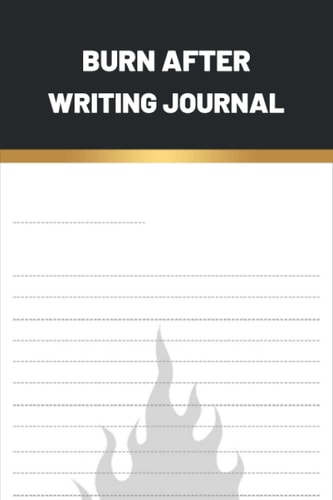 Burn After Writing Journal: Self-Discovery Questions Journal Interactive Journal for personal