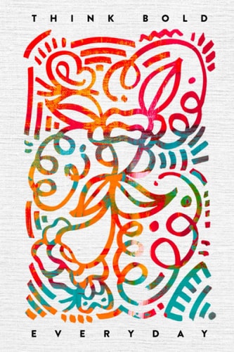 THINK BOLD EVERYDAY JOURNAL: Featured Artist Series