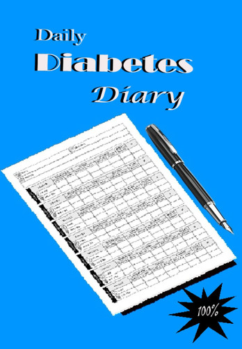 Daily Diabetes Diary: 5 Minutes Monitoring Logbook for Blood Sugar, Meals, Exercises and Vitamins