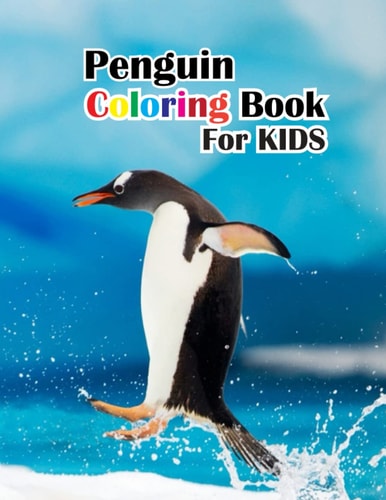 Penguin Coloring Book For Kids