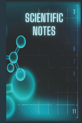 Hardcover Science Notebook, 100 Pages, Classy Blue, Line-Free, Includes Conversion Table!: Perfect for sketching diagrams, working problems, and taking notes