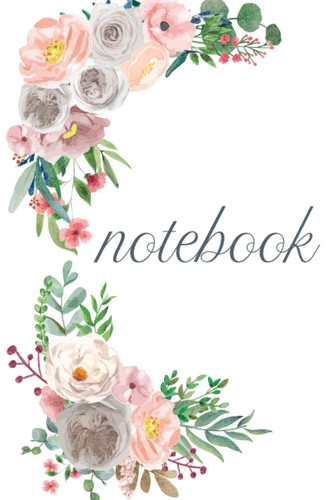 Floral Do All Things In Kindness: nice Notebook Journal Gift for Floral, (6 x 9 inches) 110 pages Composition Notebook