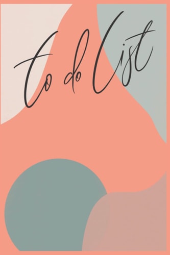 To Do List: Simple Design To Do List Book