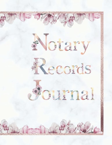 Notary Records Journal: Public Notary Records Book To Log Notarial Acts