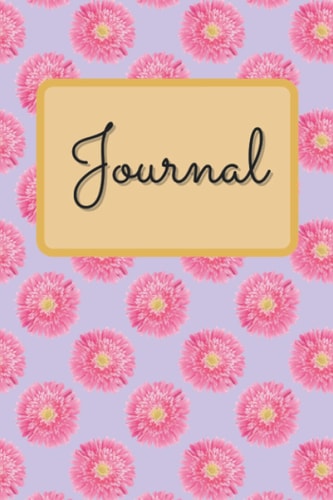 Journal: A 120 Page 6x9" Pink Floral Pattern Journal