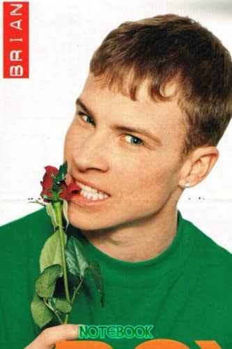 Notebook : Brian Littrell Lined Journal 6 x 9 100 Pages for Office, School Supplies , Thankgiving Notebook Gift Idea #280
