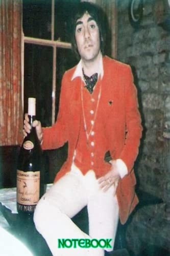 Notebook : Keith Moon Notebook and Journal Perfect for Fan club members , Gift idea , Thankgiving Notebook #647