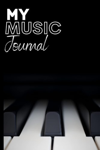 My Music Journal for writing down ideas or taking notes of theory classes. Anything you can think of. When words fail, music speaks: Music, Lyrics, Songs, Ideas - anything you can think of