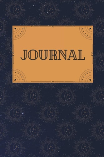 Journal: A 120 Page 6x9” Celestial-Themed Journal