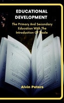 Educational Development The Primary And Secondary Education With The Introduction Of Trade