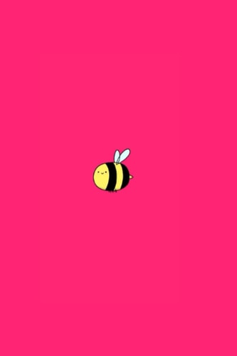 LOVELY BEE: Notebook Journal 120 Page (6x9") A Great Notebook for Gift For Women And Girls, Kids ,Students ,Teachers , Birthday Gift Ideas.