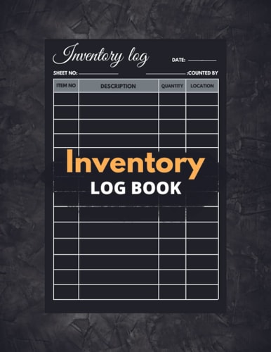 Simple Inventory Log Book For Business: Simple Inventory Log for Small Business or Personal / Simple Inventory Log Book for Home Based Small Business