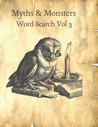 Myths & Monsters: Word Search Vol 3